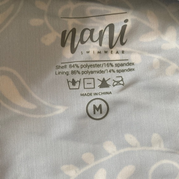 Nani Swimwear Navy Women's Tankini Top - Picture 3 of 3